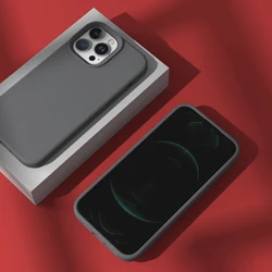 Luxury Original Liquid Silicone Shockproof Soft Phone Case Cover - 7Plus or 8Plus (Charcoal)