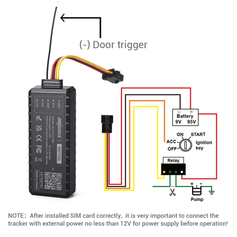 MiCODUS MV710G Vehicle Location Real Time Remote Engine Cut Off Car Tracking Device Rastreador Mini 4G Motorcycle GPS Tracker