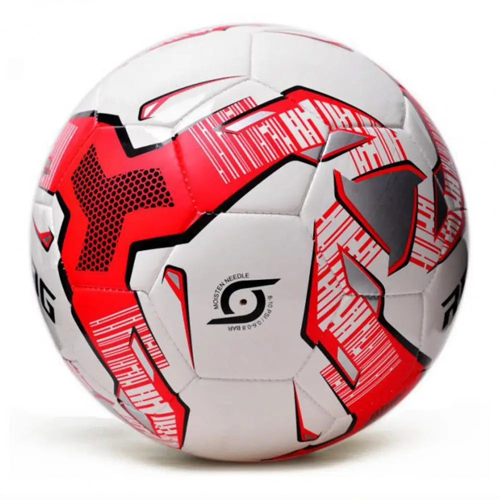 Strong Skin Football Flexible Wear-resistant Soccer Ball Size 5 Vibrant Color Explosion-proof Training Football for School