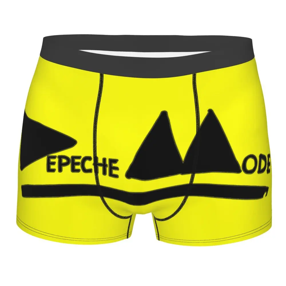 Custom Electronic Rock Depeche Cool Mode Boxers Shorts Men Briefs Underwear Cool Underpants