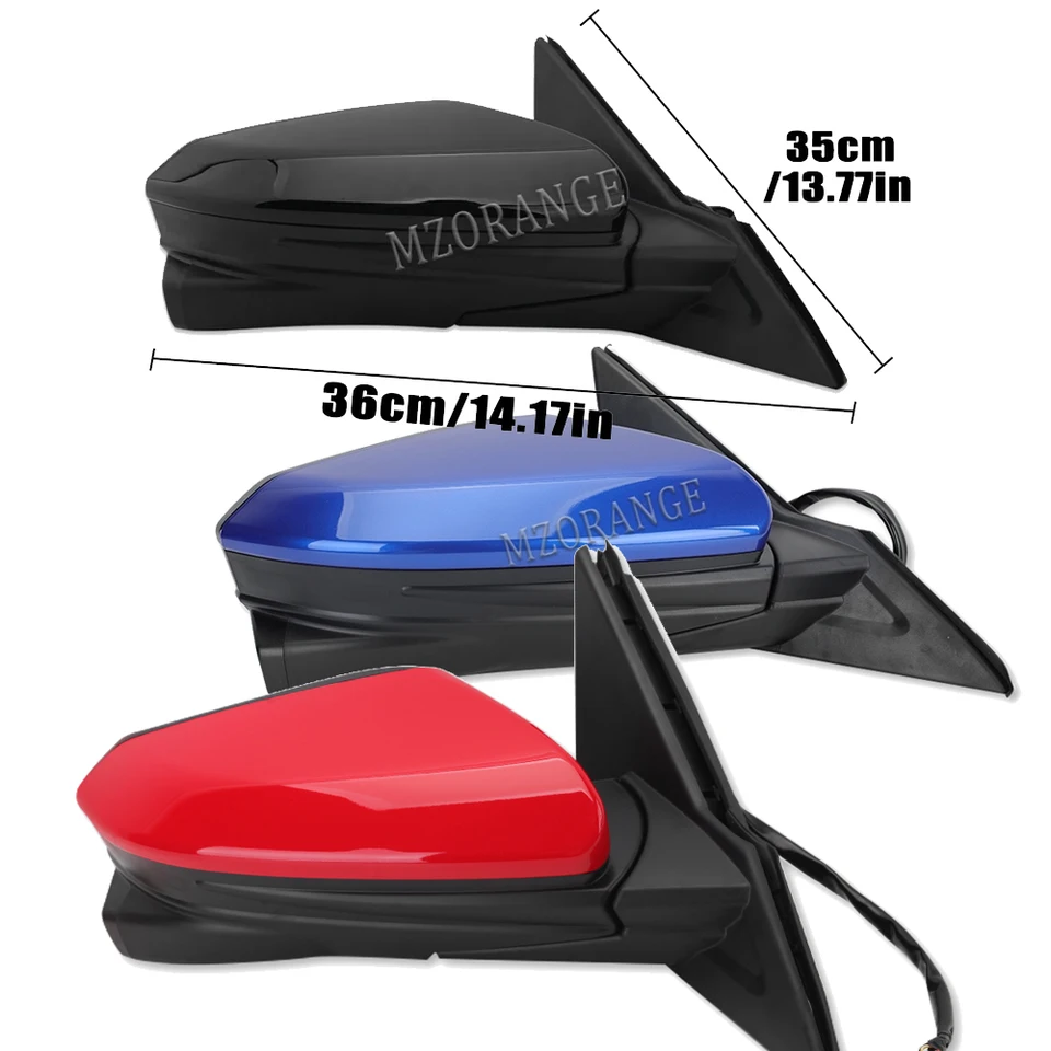 Specchietto Retrovisore Passeggero Destro Per Honda Civic Berlina 2016-2021 – Riscaldato, Con Fotocamera, Regolazione Elettrica – Sostituzione OEM - 2