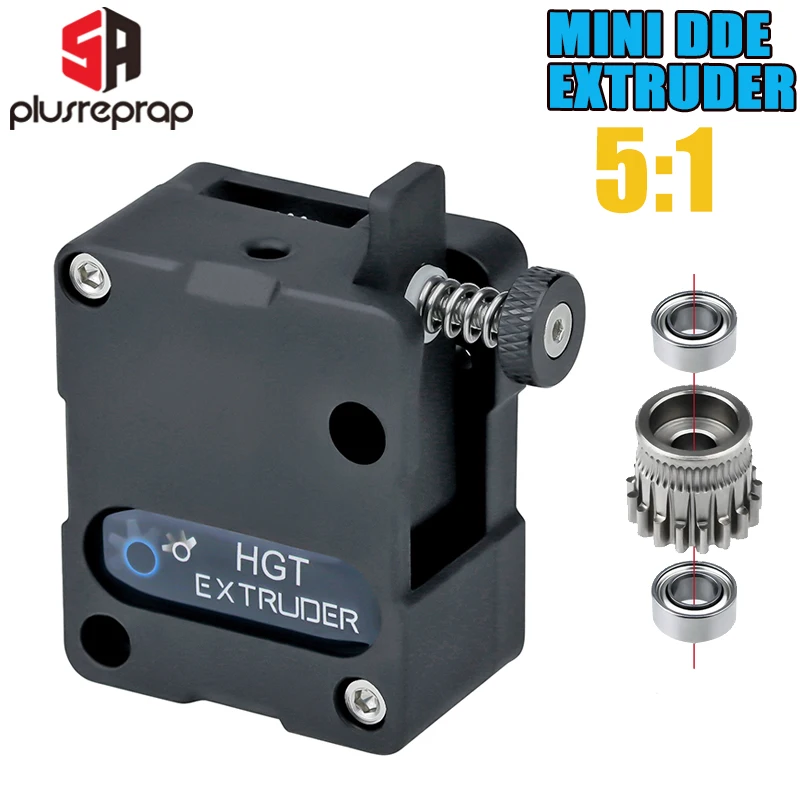 Mini Dual Drive Gear Extrusora Compatível com Ender Ender Pro Ender v2 Ender Cr10 Cr10s Pro Kusi Nema 14 Motor