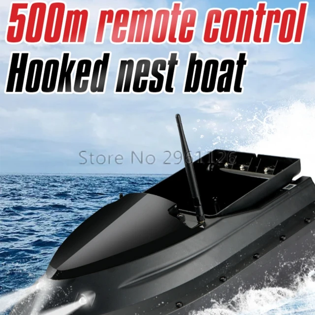 Outdoor Fishing Smart Night Light Radio Control Bait Boat 2.4G 500M 1.5KG  Loading Dual Motor Auto Calibration RC Fishing Boat - AliExpress