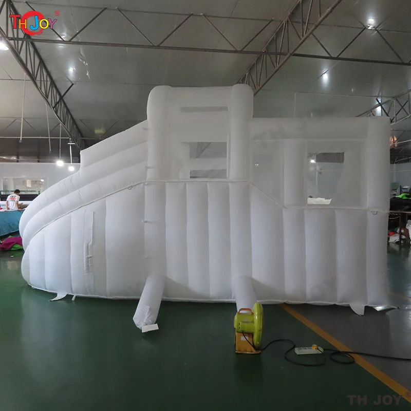 Commercial White Bouncy Castles Water Slide Inflatable Bounce House Jumping Castle For Kids Inflatable Bouncer 4
