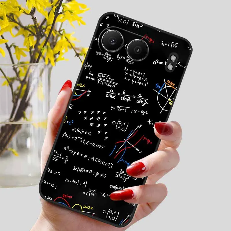 Elegant Black Marble TPU Soft Phone Cover - Fashionable Silicon Back Protector