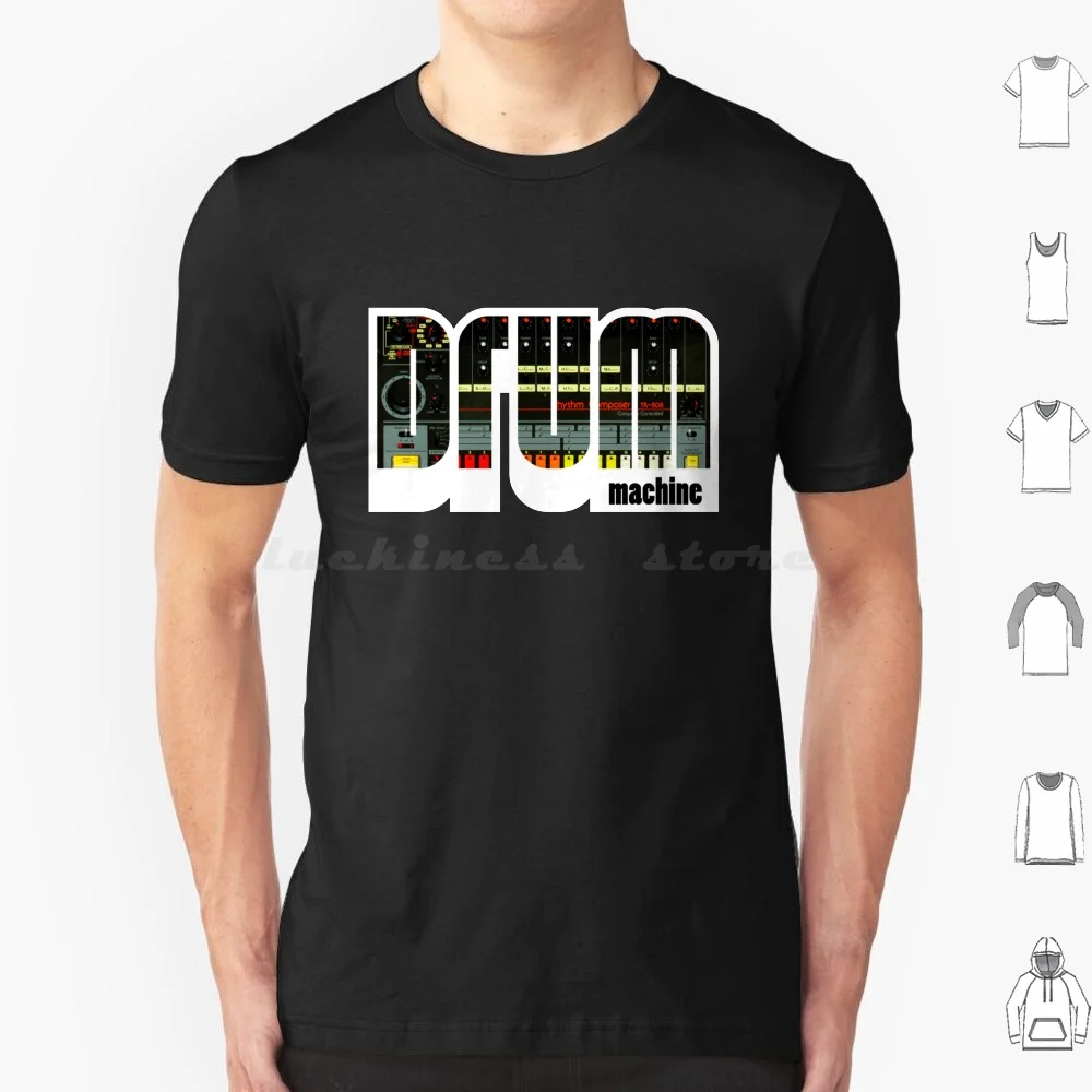 Drum Machine Tr-808 T Shirt 6Xl Cotton Cool Tee Roland Tr 808 808 909 303 Drum Machine Acid House Acid Techno Edm Dj Music