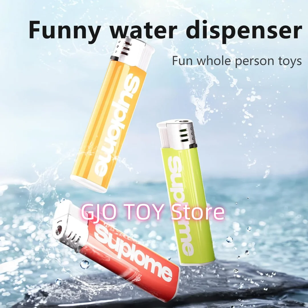 （Buy one get one free）2024 New Water gun Squirting Lighter（Prank Toys ）Summer Pool Toys for Kids & Adult 6