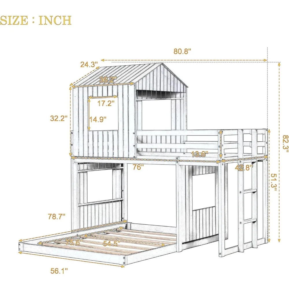 House Style Bunk Bed 5