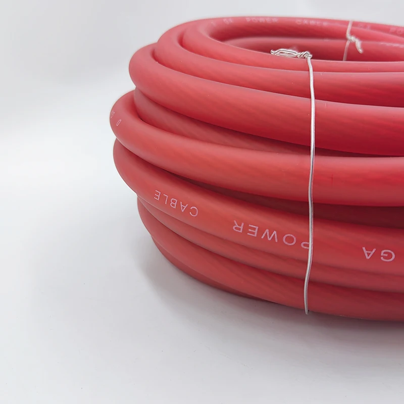 Car Audio 1/0 Gauge AWG (53mm2) Power Wire Cable Power Wire Price For Per Foot(0.3048Meter)