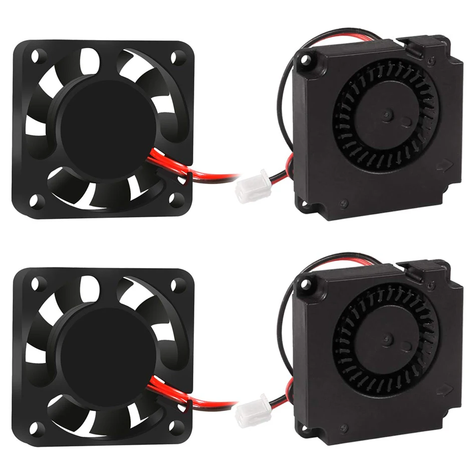 

40x40x10mm 24V Creality Ender 3 4010 Extruder Hot End Cooling Fan DC 24V Turbo Fan Blower Circle Fan for 3D Printer Parts Ender