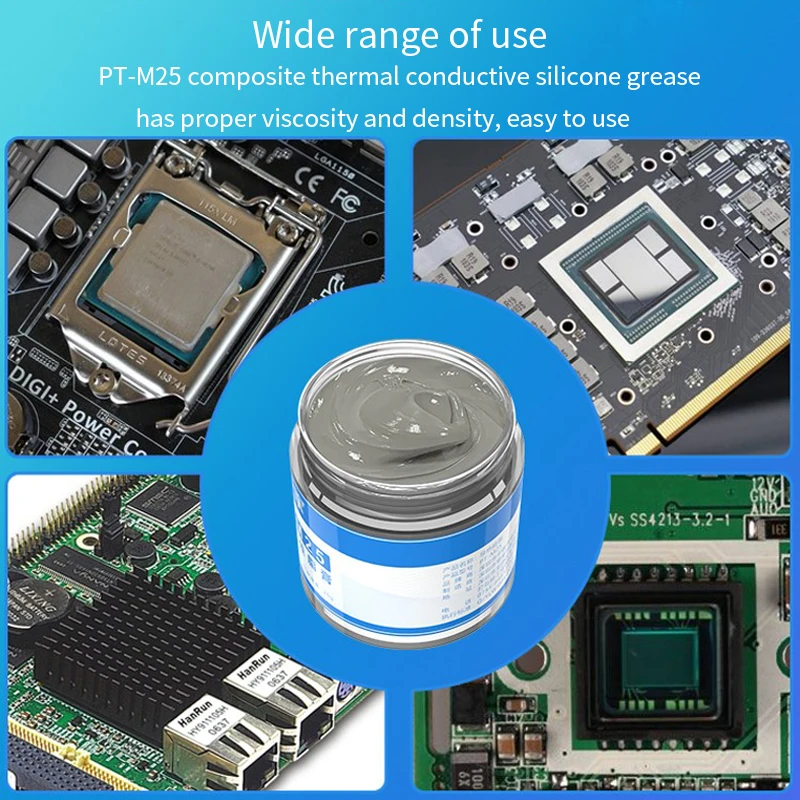 TEUCER PT-M25 25g Thermal Grease CPU Cooler Processor Thermal Conductive Grease Paste