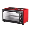 Dual Cooking Zones Countertop Oven Compact Stainless Steel Programmable Temperature Control Household Outdoor Toaster 1
