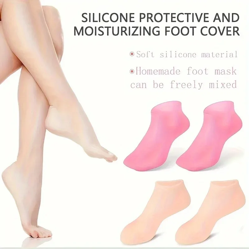 Silicone Foot Care Socks Men and Women Dry Cracked Heels