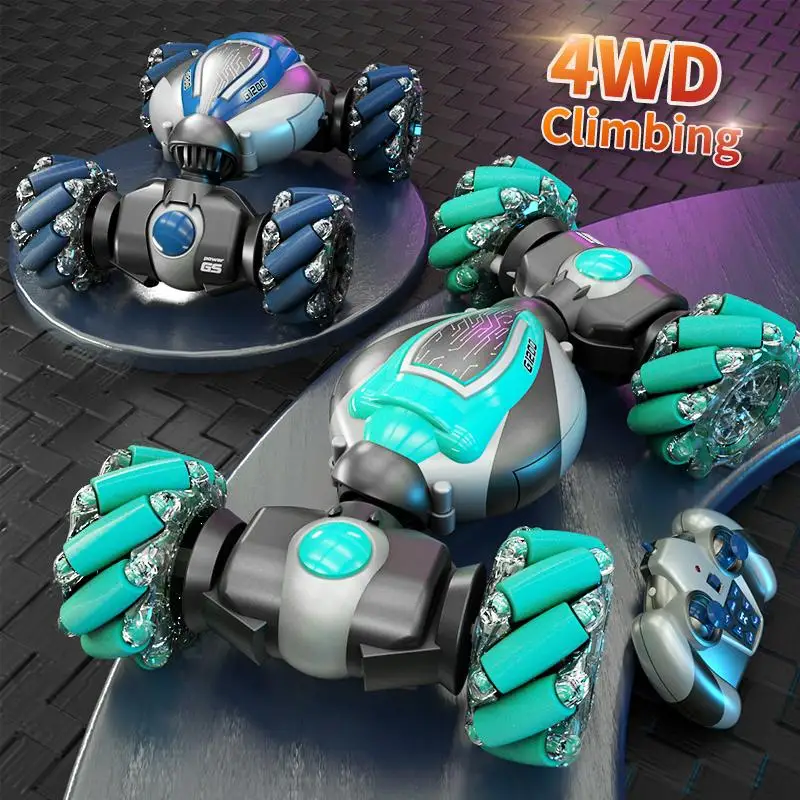 S-012 원격 제어 스턴트 자동차 시계 제스처 전기 장난감 Rc 드리프트 차량 2.4ghz 4WD 회전 아이 크리스마스 선물