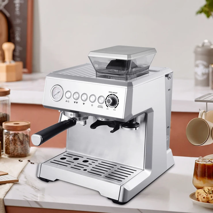 Cafetera eléctrica Breville Bes870xl para el hogar, máquina de café expreso con molinillo, portátil, comercial, Original