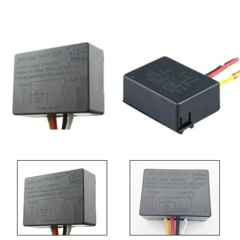 Zing Ear Module Sensor 3 Way Touch Lamp Circuit Connection TP-01 ZH 120 Volt-60 Hz Dimmer Switch