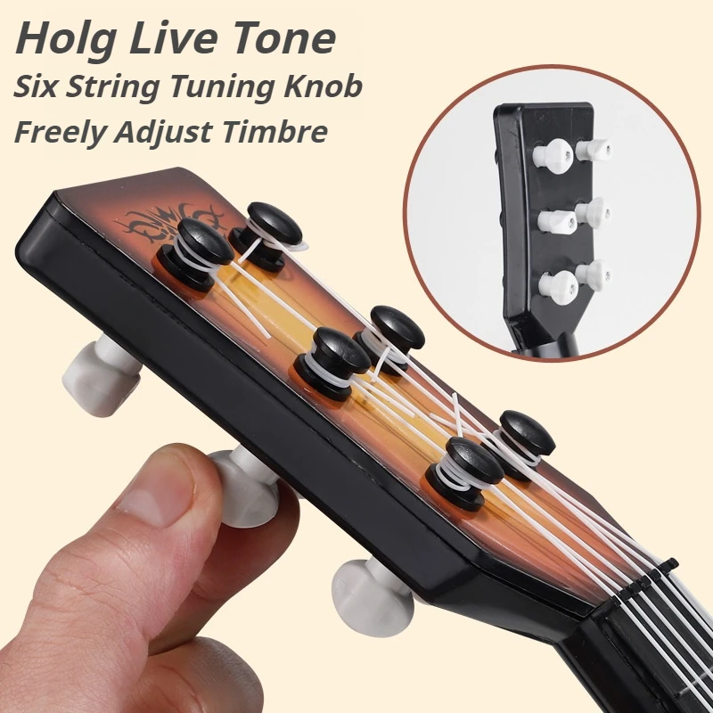 54cm Ukulele Children Guitar Toy Be Used To Play Elementary Instruments With Simulating Yukrili Music Toys Boys Girls Gifts 2