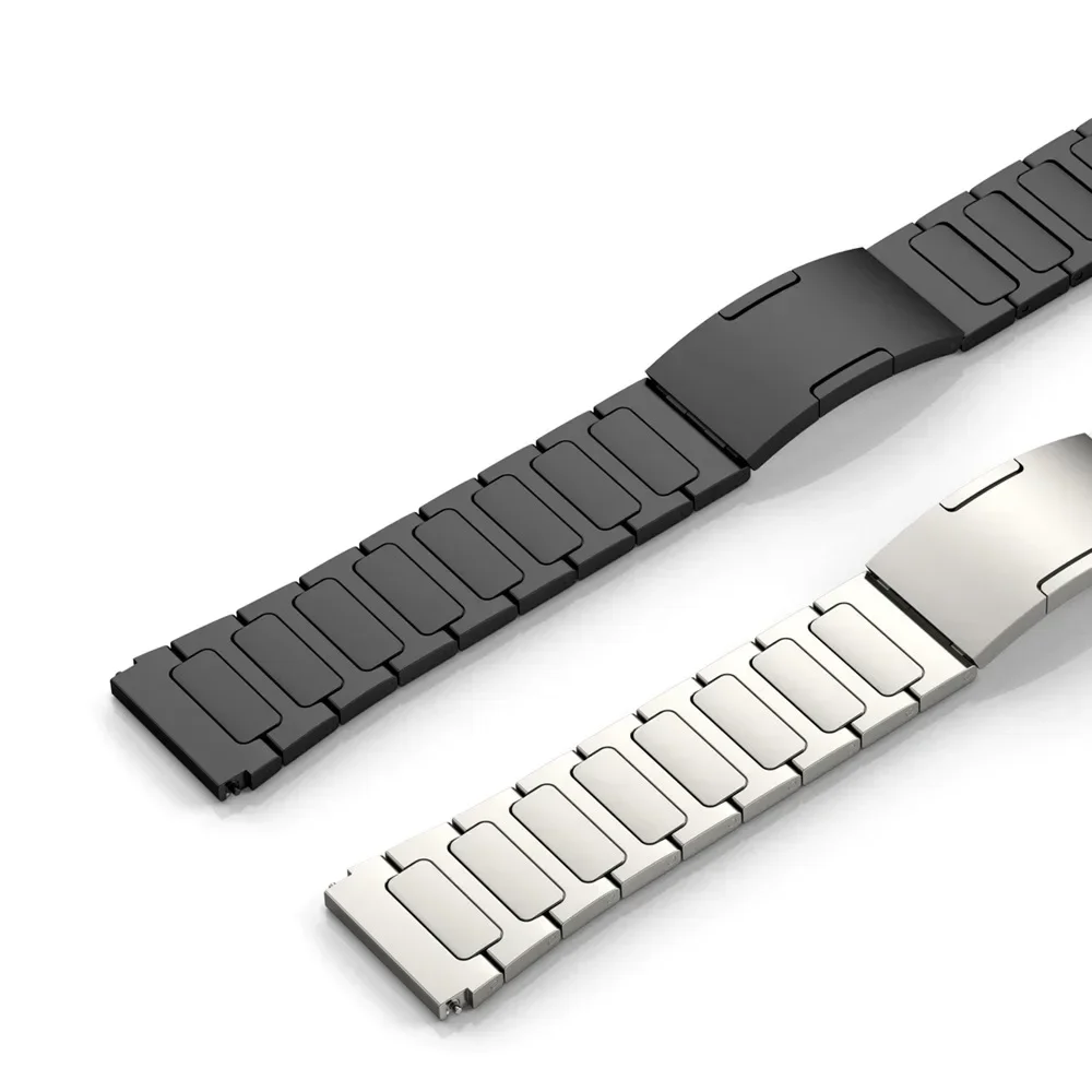 Luxury Titanium Strap - Men's Style Metal Bracelet 22mm