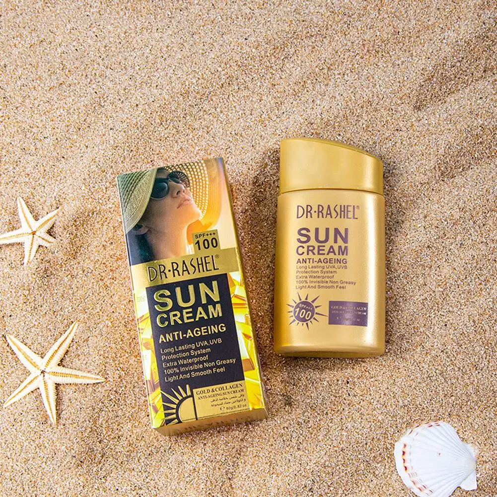 

Sun Cream SPF100 PA+++ Anti-Aging UV Protector Waterproof Body Facial Block Cream Lotion Cosmetics Sun Sunscreen Z1G7