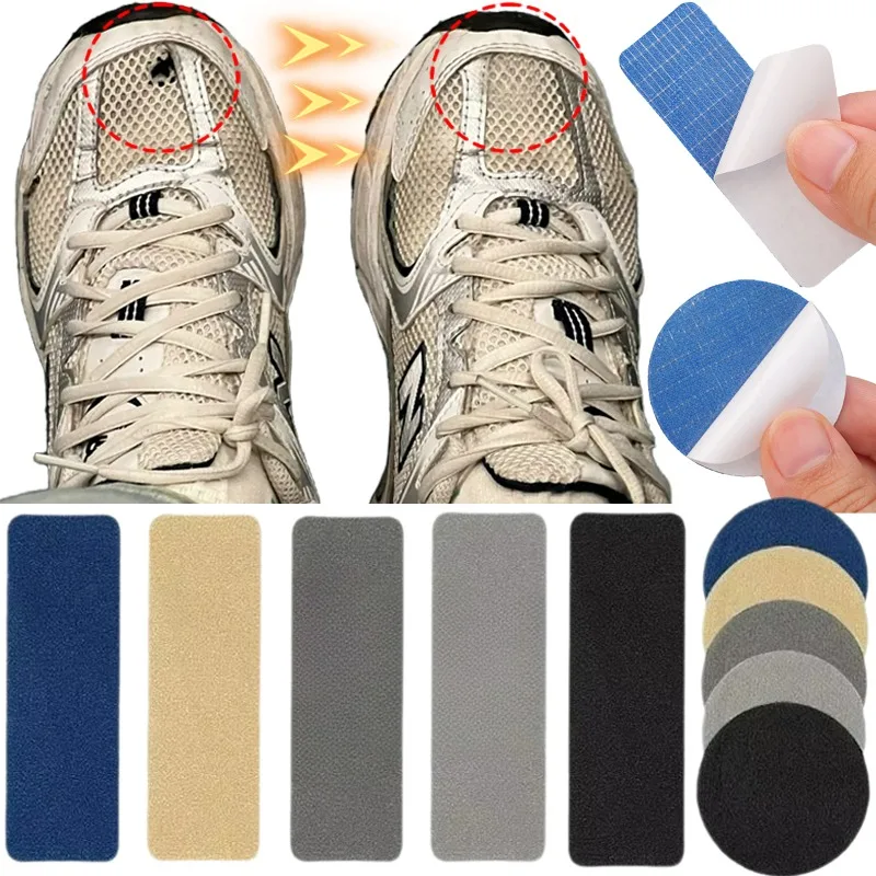 6/36Pcs Heel Wear Repair Shoe Patch Stickers Unisex Anti-Wear Heel Foot Care Tools Foot Care Pad Inserts Sneakers Protector