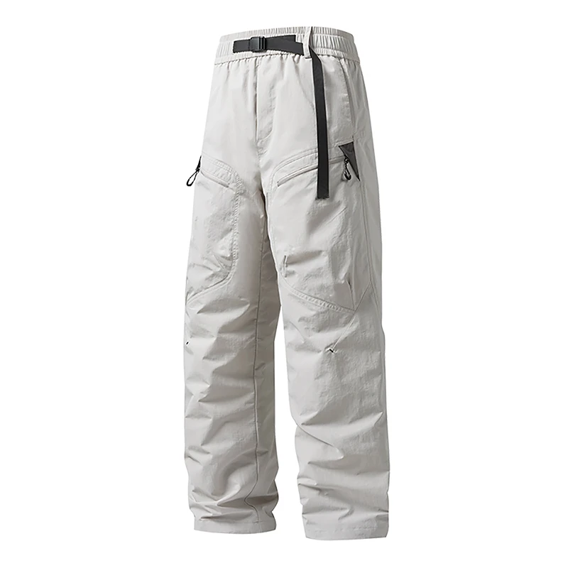 Casual Pants Winter Graphene Down Pants Men Large Pockets