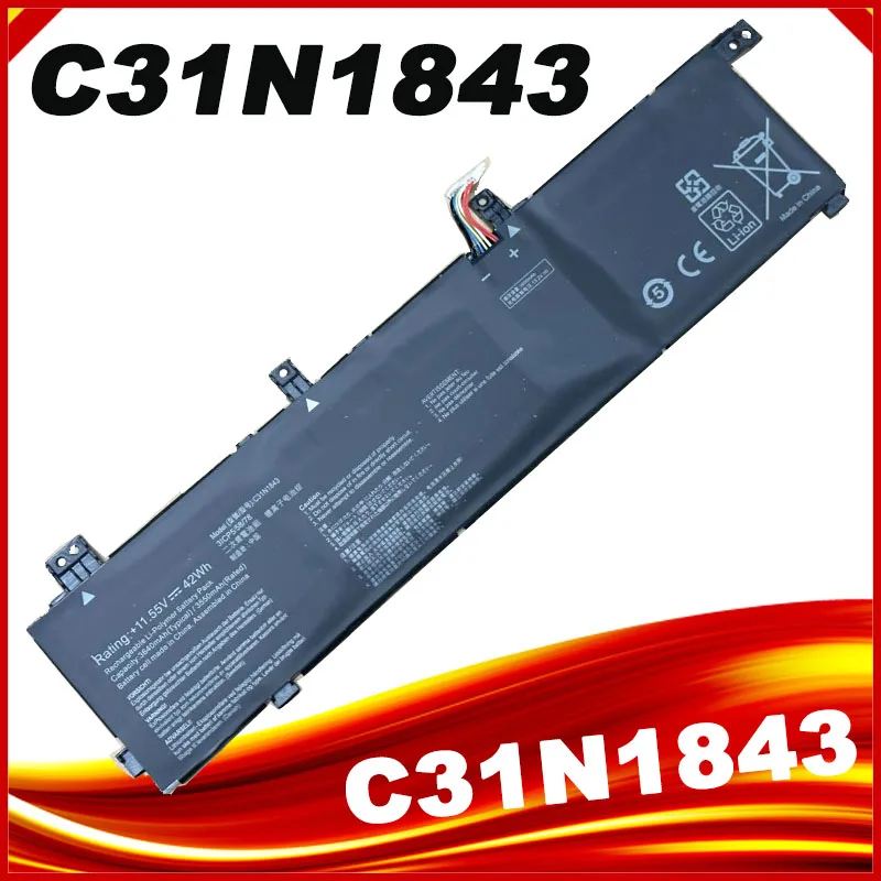 

C31N1843 Laptop Battery For Asus VivoBook S14 S432 S432F S432FA S432FL X432FA X432FL S15 S532 S532FA S532FL X532FL X532FA X532EQ