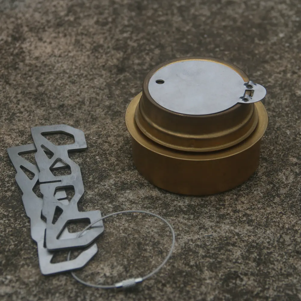 Outdoor Spirit Burner Camping Liquid Solid Alcohol Stove