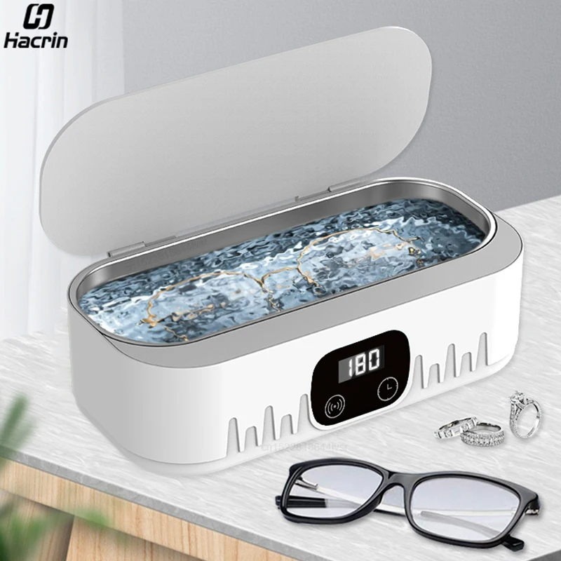 Ultrasonic Cleaner Ultrasonic Glasses Cleanser High Frequency Ultrasound Cleaner Bath For Glasses Jewelry Ultra Sonic Cleaner