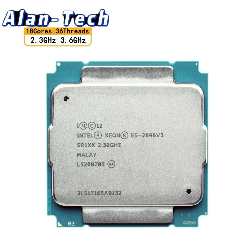 

Процессор Intel XEON E5 2696 V3 SR1XK, 18 ядер, 36 потоков, 2,3 ГГц, лучше, чем ЦП LGA 2011-3