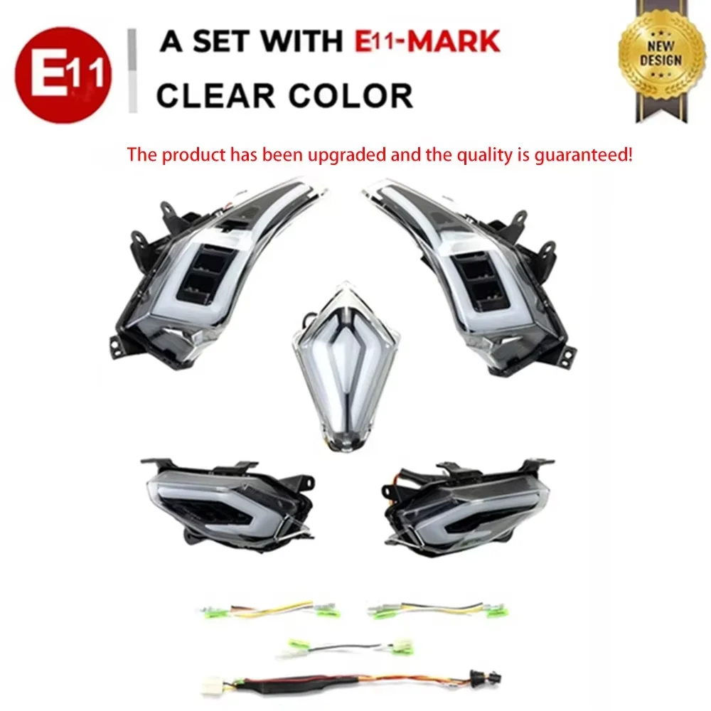 Tmax 530 xp530 Led ターンシグナルライトリアテールブレーキライト