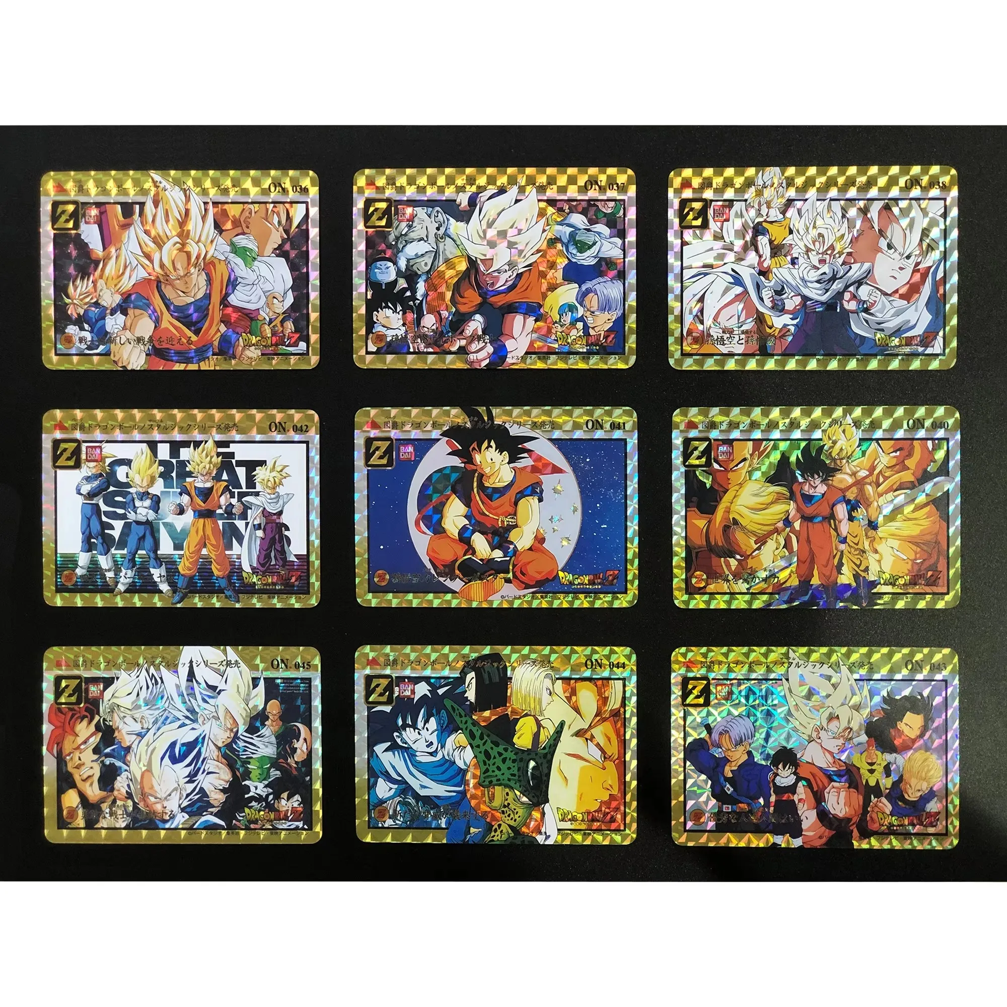 Diy 27Pcs/set Dragon Ball Super Saiyan Goku Gohan Vegeta Trunks Frieza Flash Card Classic Game Anime Collection Cards Gift Toy