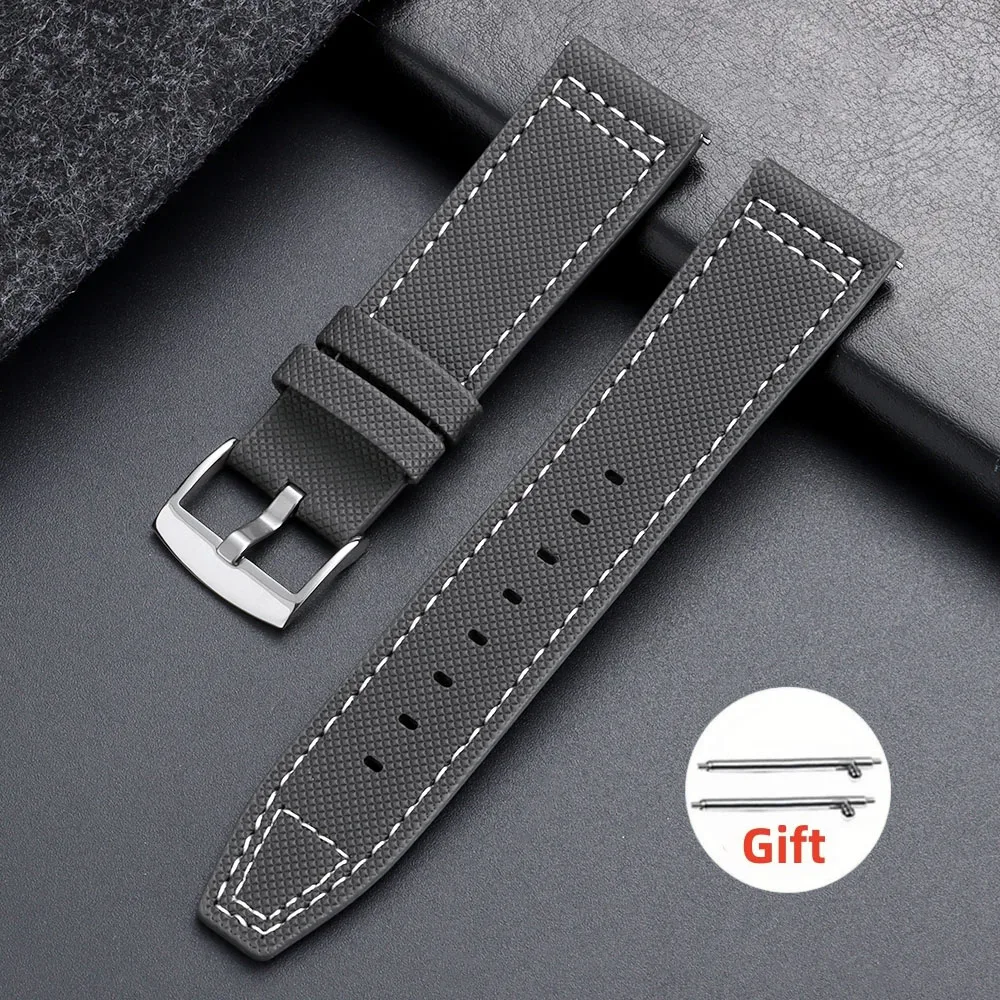 Premium Leather Quick Release Watch Strap – Sporty and Versatile Wristband