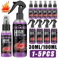 Espray Cerámico Coche 3 en 1: Reparador Arañazos, Protección UV y Brillo Duradero. Recubrimiento Hidrofóbico para Pintura Auto.