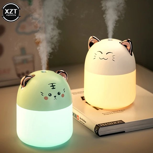 Humidificateur d'air Portable USB 250ML, diffuseur d'huile essentielle, 2  Modes, arrêt automatique avec lumière LED pour maison et voiture,  brumisateur pour visage - AliExpress