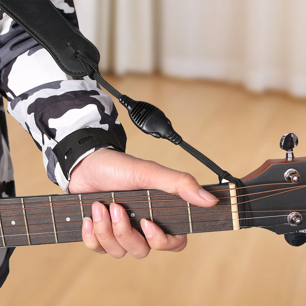 Quick Release Acoustic Guitar Strap Locks for Secure Headstock Attachment