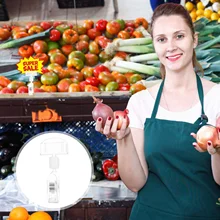 

10pcs Plastic Price Tag Clips Mall Advertising Label Racks Simple Display Stand