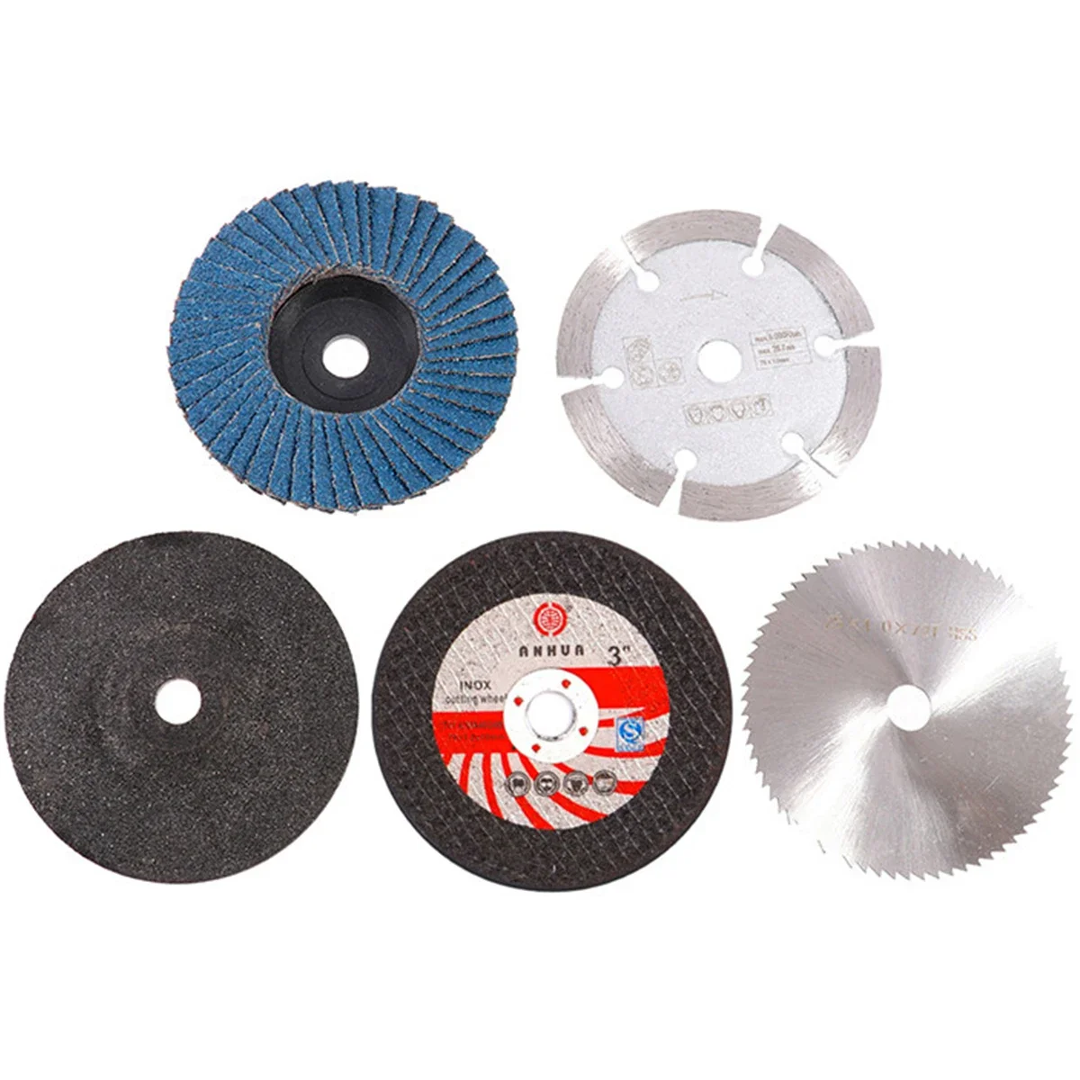 3 In Grinding Wheel Cutting Disc Inner diameter 10mm Grind Disc Cutting Grinding Round For Mini 75 mm Angle Grinder 5/15Pcs