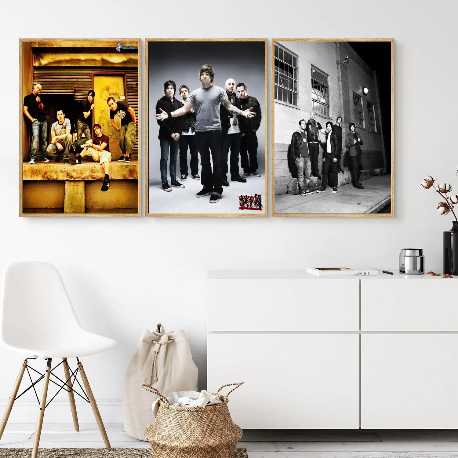 Simple Plan Poster Wall Art 24x36 Canvas Posters Decoration Art  Personalized Gift Modern Family bedroom Painting