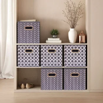 Collapsible Fabric Storage Cube 1