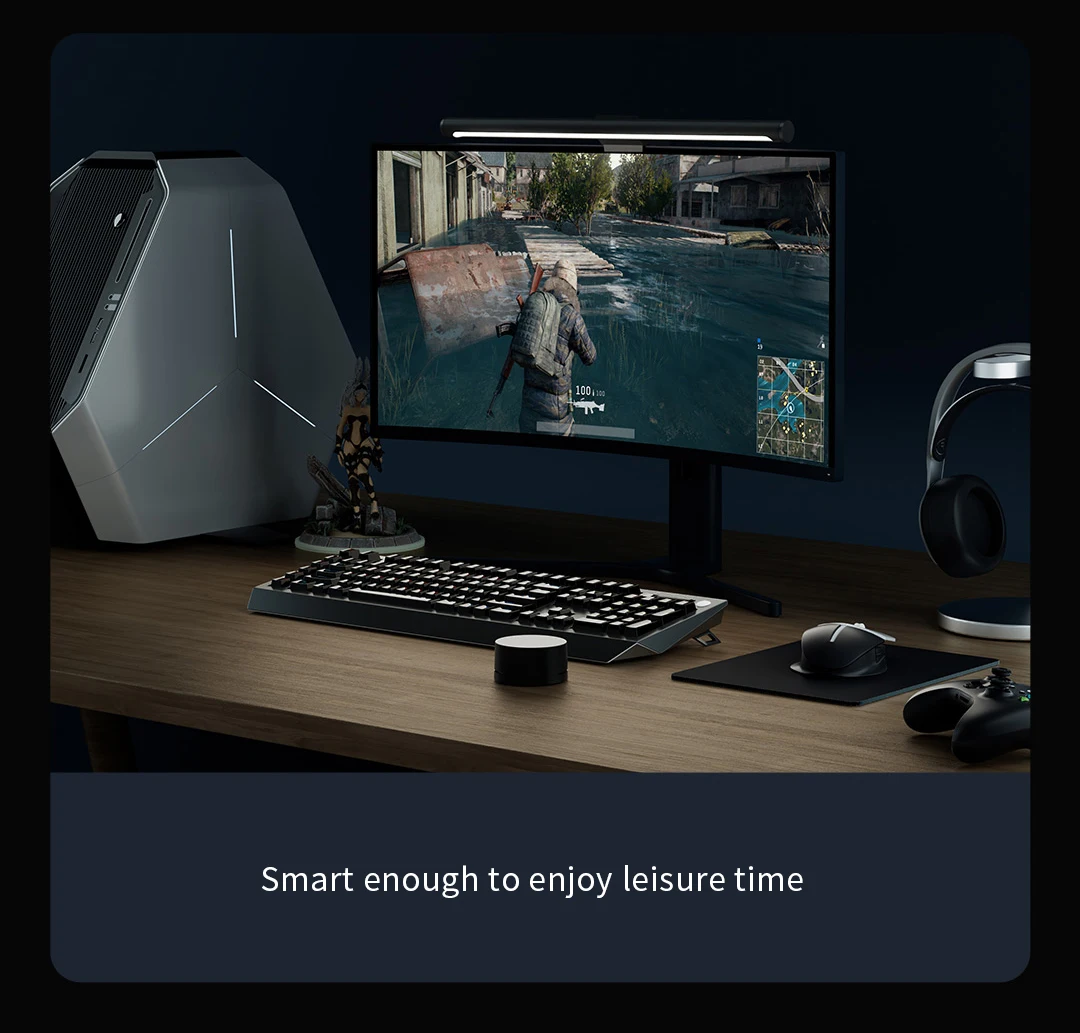 Xiaomi Mijia Ra95 Desk Lamp 1S Remote Control for Computer PC Monitor Screen Bar description image 22