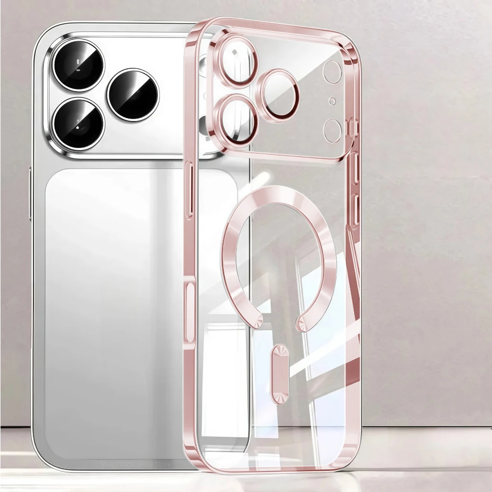 ตัวเลือกสินค้า เคสแม่เหล็ก MagSafe สุดหรูและเคสใสกันกระแทกสำหรับ iPhone 17