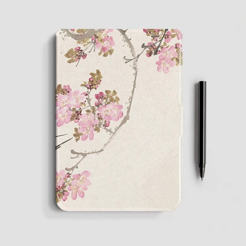 Kobo Clara 6-Inch E-Reader Protective Cover with Auto Sleep/Wake and Painted Patterns