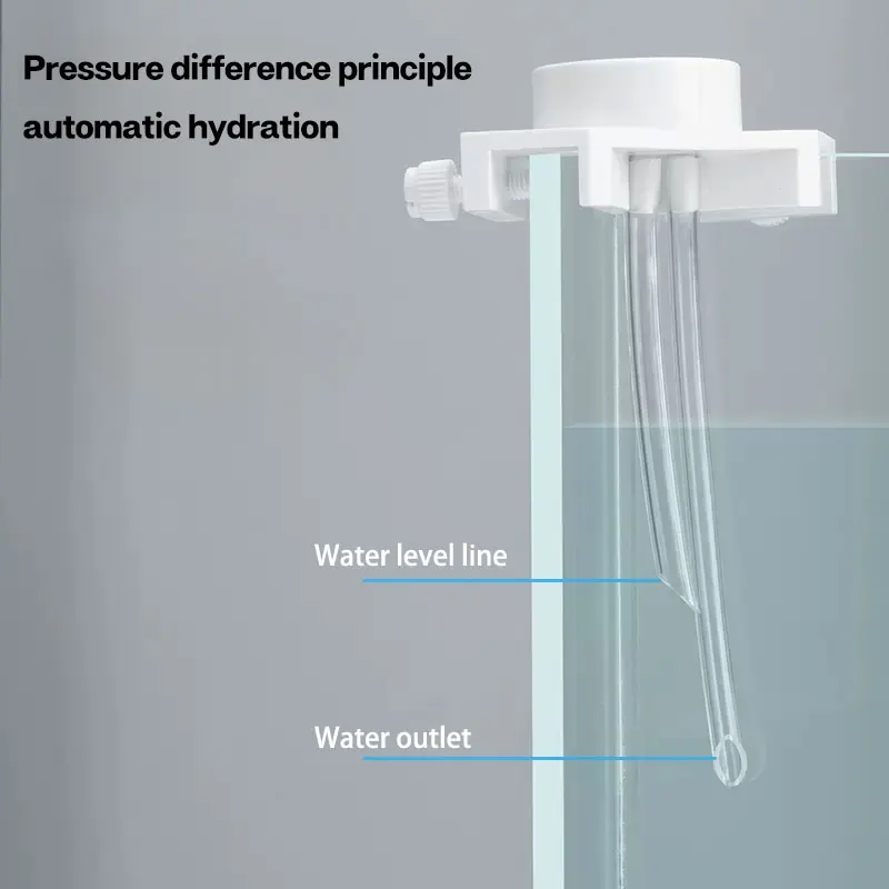 Aquarium Automatic Water Replenishing Tool Wall Mounted Adjustment For Fish Tanks