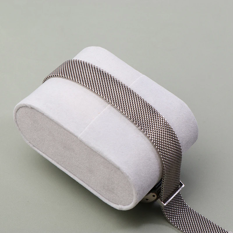 1 Pc Velvet Bracelet Watch Pillow Jewelry Exhibition Trays Storage For Display Watch Bracelet Necklace Display Stand Holder