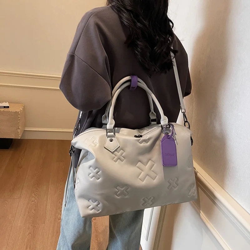 Borsa da viaggio di grande capacità Borse sportive da donna Borsa da fitness per riporre bagagli Borsa da trasporto firmata Borse tote Bolso Marca Lujo Сумка - immagine 3