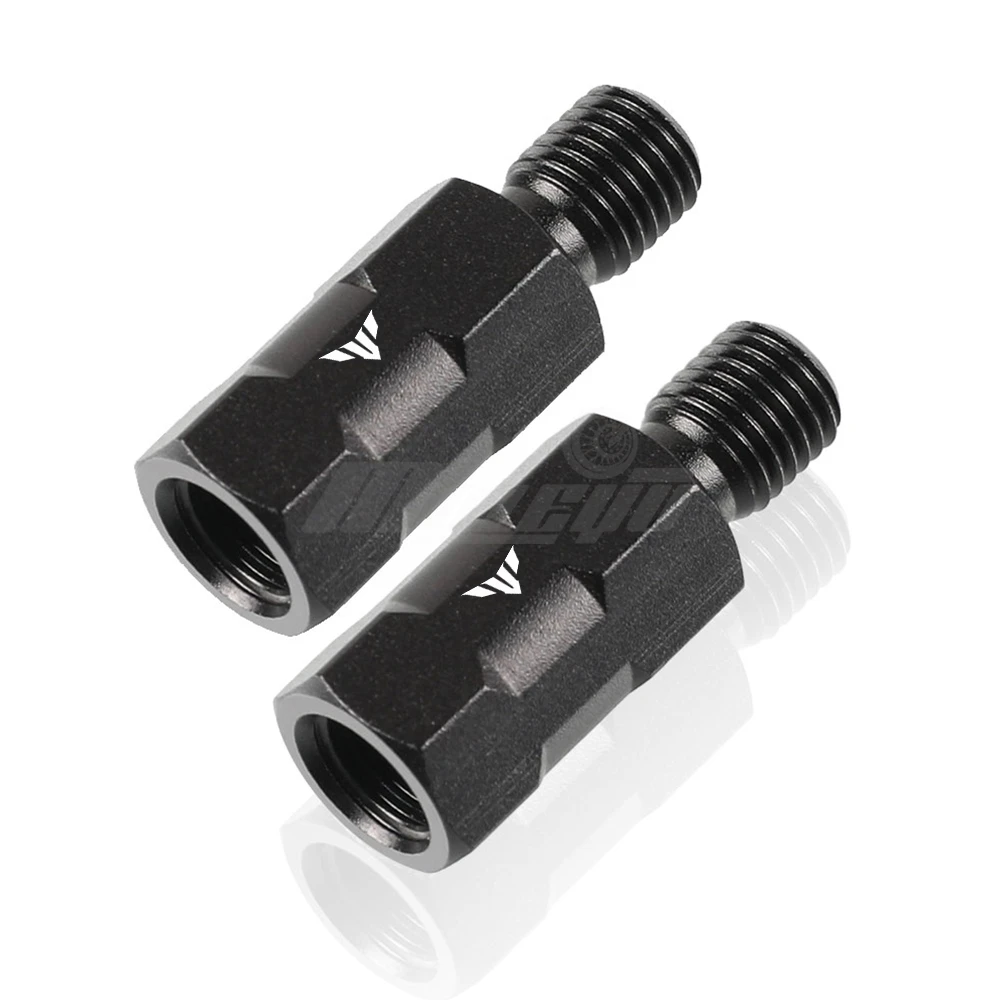 For Yamaha MT07 MT09 TRACER GT MT 09 SP MT-07 MT-09 2014-2024 Scooter Motorcycle Rear Mirror Adapters 10MM 8MM Clockwise Screws