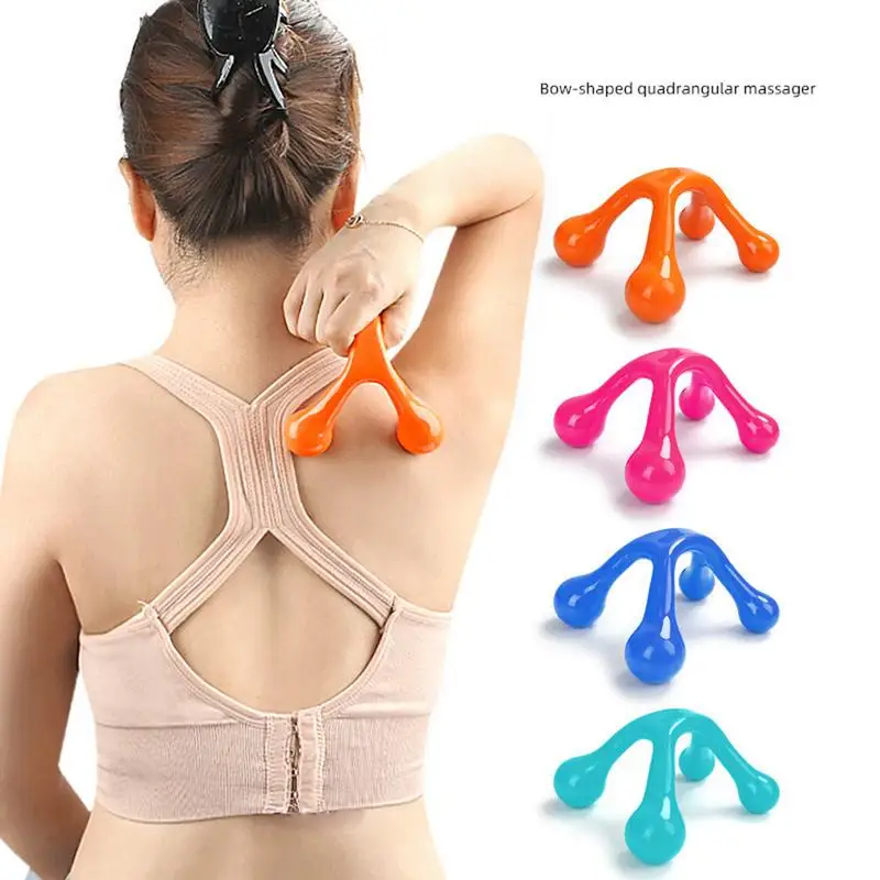 Handheld Body Massager Arch Small Massage Tool Palm Massage Tool Hand Held For Back For Traveling Home