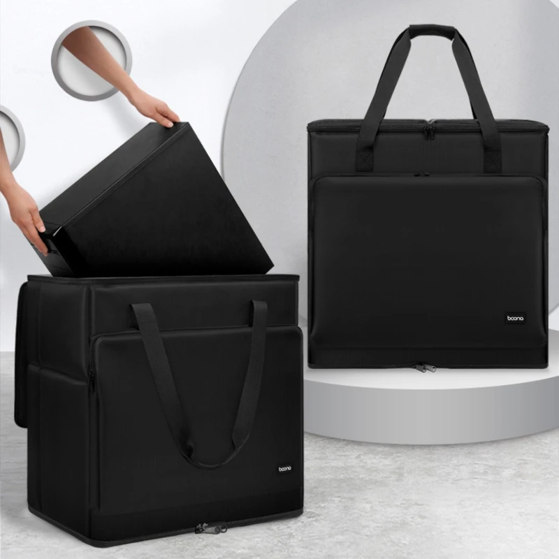  Custodia da trasporto per computer resistente Tower Monitor per PC Carrello mobile Borse per PC portatili per viaggi d'affari Borsa per schermo impermeabile - immagine 4