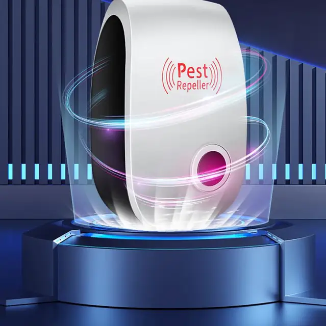 Ultrahangos Elektronikus Szúnyogtaszító Egérkészülék Csótányos Kártevői Gyíkok Rovarriasztó Szúnyogok Egér Újrapróziója - Image 4