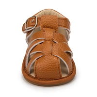Newborn Baby Boys Girls Summer Sandals Infant Shoes Rubber Soft Sole Non-Slip Toddler First Walker Baby Crib Shoes 6